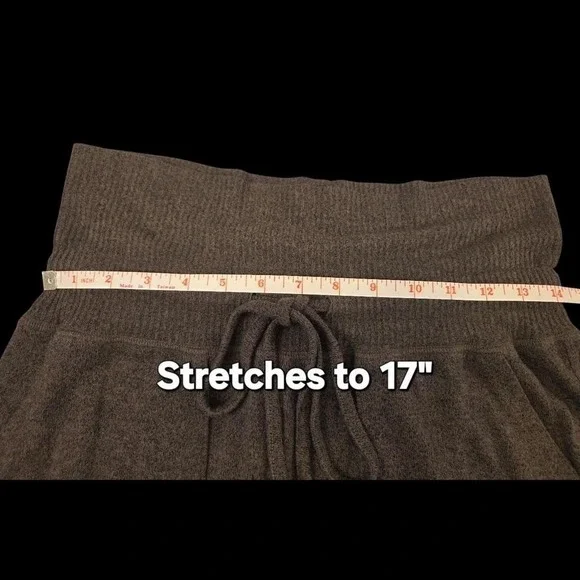 AERIE‎ Olive Green Jogger High Rise Ankle Pants Sz M Stretchy Athleisure - Picture 5 of 7